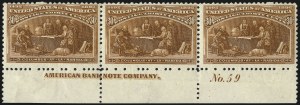 Sale 1017, Lot 626, 1893 Columbian Issue (Scott 230-245)