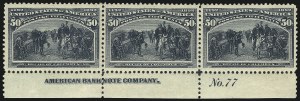 Sale 1017, Lot 628, 1893 Columbian Issue (Scott 230-245)
