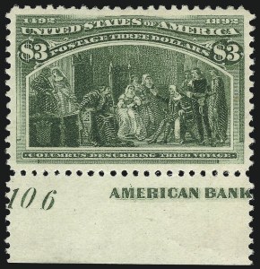 Sale 1017, Lot 635, 1893 Columbian Issue (Scott 230-245)