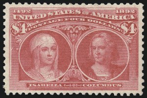 Sale 1017, Lot 637, 1893 Columbian Issue (Scott 230-245)