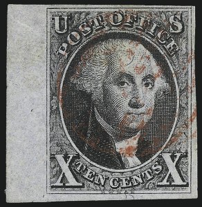Sale 1017, Lot 65, 10c 1847 Issue (Scott 2)