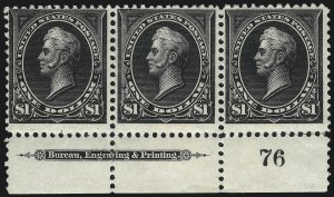 Sale 1017, Lot 664, 1894 Unwatermarked Bureau Issue (Scott 248-263)