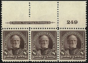 Sale 1017, Lot 678, 1895 Watermarked Bureau Issue (Scott 264-278)
