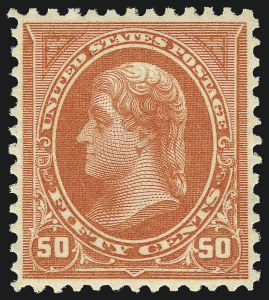Sale 1017, Lot 685, 1895 Watermarked Bureau Issue (Scott 264-278)