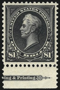 Sale 1017, Lot 691, 1895 Watermarked Bureau Issue (Scott 264-278)