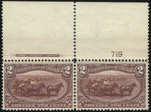 Sale 1017, Lot 719, 1898 Trans-Mississippi Issue (Scott 287-293)