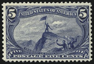 Sale 1017, Lot 722, 1898 Trans-Mississippi Issue (Scott 287-293)