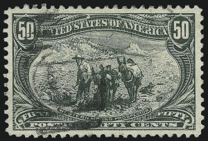 Sale 1017, Lot 730, 1898 Trans-Mississippi Issue (Scott 287-293)