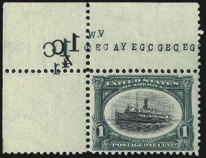 Sale 1017, Lot 740, 1901 Pan-American Issue (Scott 294-299)