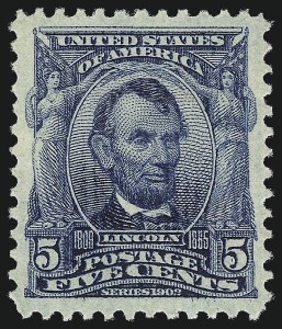 Sale Number 1017, Lot Number 749, 1902-08 Issues (Scott 300-330)