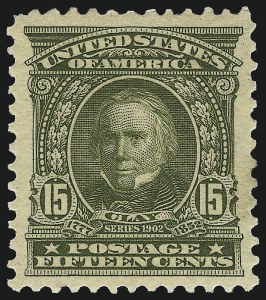 Sale 1017, Lot 752, 1902-08 Issues (Scott 300-330)