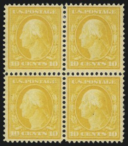 Sale 1017, Lot 764, 1908-12 Washington-Franklin Issues (Scott 331-396)