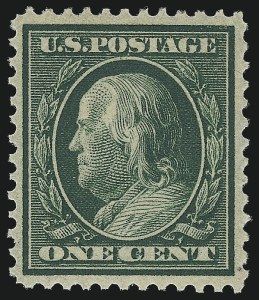 Sale 1017, Lot 775, 1908-12 Washington-Franklin Issues (Scott 331-396)