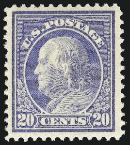 Sale 1017, Lot 802, 1912-15 Issues (Scott 405-460)