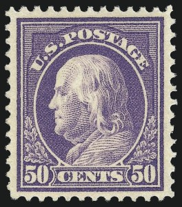 Sale 1017, Lot 805, 1912-15 Issues (Scott 405-460)