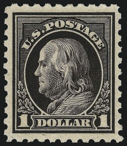 Sale 1017, Lot 824, 1912-15 Issues (Scott 405-460)