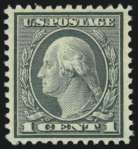 Sale 1017, Lot 849, 1916-21 Issues (Scott 467-550), 1c Green, Rotary (545) Sale 1017, Lot 849, 1916-21 Issues (Scott 467-550)