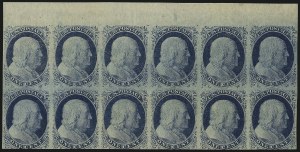 Sale 1017, Lot 86, 1c 1851-56 Issue (Scott 7-9)