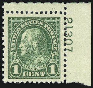 Sale 1017, Lot 866, 1922 and Later Issues (Scott 551 onwards)