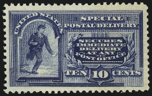 Sale 1017, Lot 904, Special Delivery, Registration (Scott E1-E11, F1)