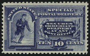 Sale 1017, Lot 905, Special Delivery, Registration (Scott E1-E11, F1)