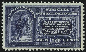 Sale 1017, Lot 908, Special Delivery, Registration (Scott E1-E11, F1)