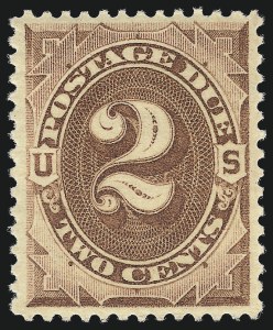 Sale 1017, Lot 917, Postage Due (Scott J2-J63)