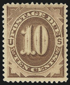 Sale 1017, Lot 919, Postage Due (Scott J2-J63)
