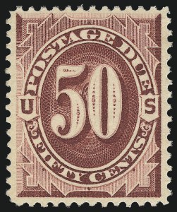 Sale 1017, Lot 926, Postage Due (Scott J2-J63)