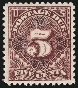 Sale 1017, Lot 928, Postage Due (Scott J2-J63)