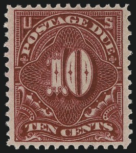 Sale 1017, Lot 934, Postage Due (Scott J2-J63)