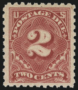 Sale 1017, Lot 938, Postage Due (Scott J2-J63)