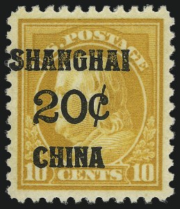 Sale 1017, Lot 946, Offices in China (Scott K1-K14)