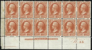 Sale 1017, Lot 960, Officials (Scott O6-O126)