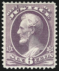 Sale 1017, Lot 961, Officials (Scott O6-O126)