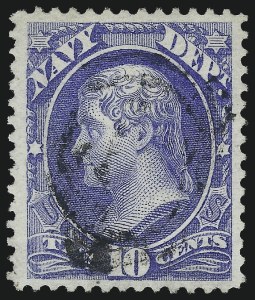 Sale 1017, Lot 967, Officials (Scott O6-O126)
