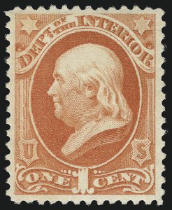 Sale 1017, Lot 979, Officials (Scott O6-O126)