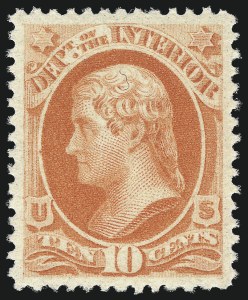 Sale 1017, Lot 980, Officials (Scott O6-O126)