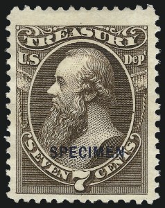 Sale 1017, Lot 993, Official Specimens and Officials Balance (OS)