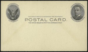 Sale 1019, Lot 1012, Postal Cards, incl. Full Face McKinley