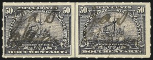 Sale 1019, Lot 1032, Revenues, incl. Battleship Documentary and Proprietary