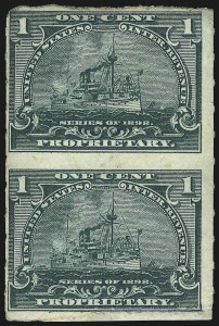 Sale 1019, Lot 1037, Revenues, incl. Battleship Documentary and Proprietary