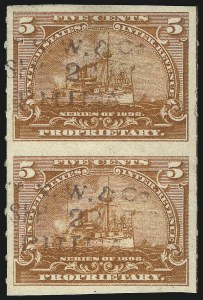 Sale 1019, Lot 1039, Revenues, incl. Battleship Documentary and Proprietary