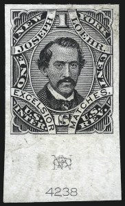 Sale 1019, Lot 1050, Private Die Proprietary, Die Proofs and Trial Color Proofs