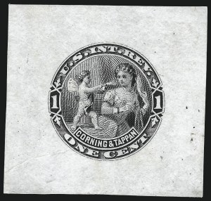 Sale 1019, Lot 1068, Private Die Proprietary, Die Proofs and Trial Color Proofs