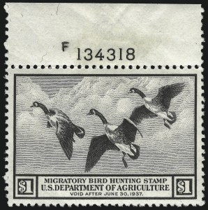 Sale 1019, Lot 1077, Hunting Permits