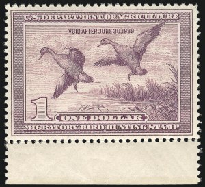 Sale 1019, Lot 1080, Hunting Permits