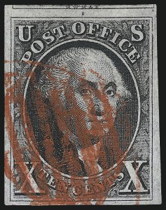 Sale 1019, Lot 321, 5c-10c 1847 Issue (Scott 1-2)