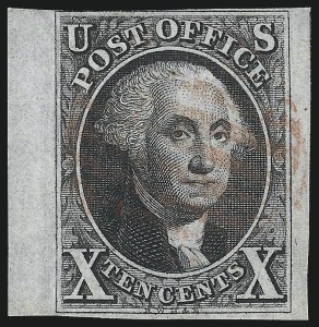 Sale 1019, Lot 324, 5c-10c 1847 Issue (Scott 1-2)