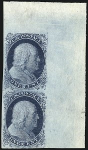 Sale 1019, Lot 328, 1c 1851-56 Issue (Scott 7-9)
